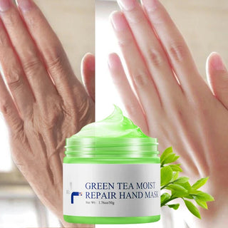 SheaSilk Green Tea Hand Wax Anti-Aging Mask